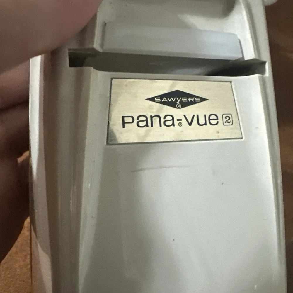 Sawyers Pana-Vue II Portable Slide Viewer White Gray